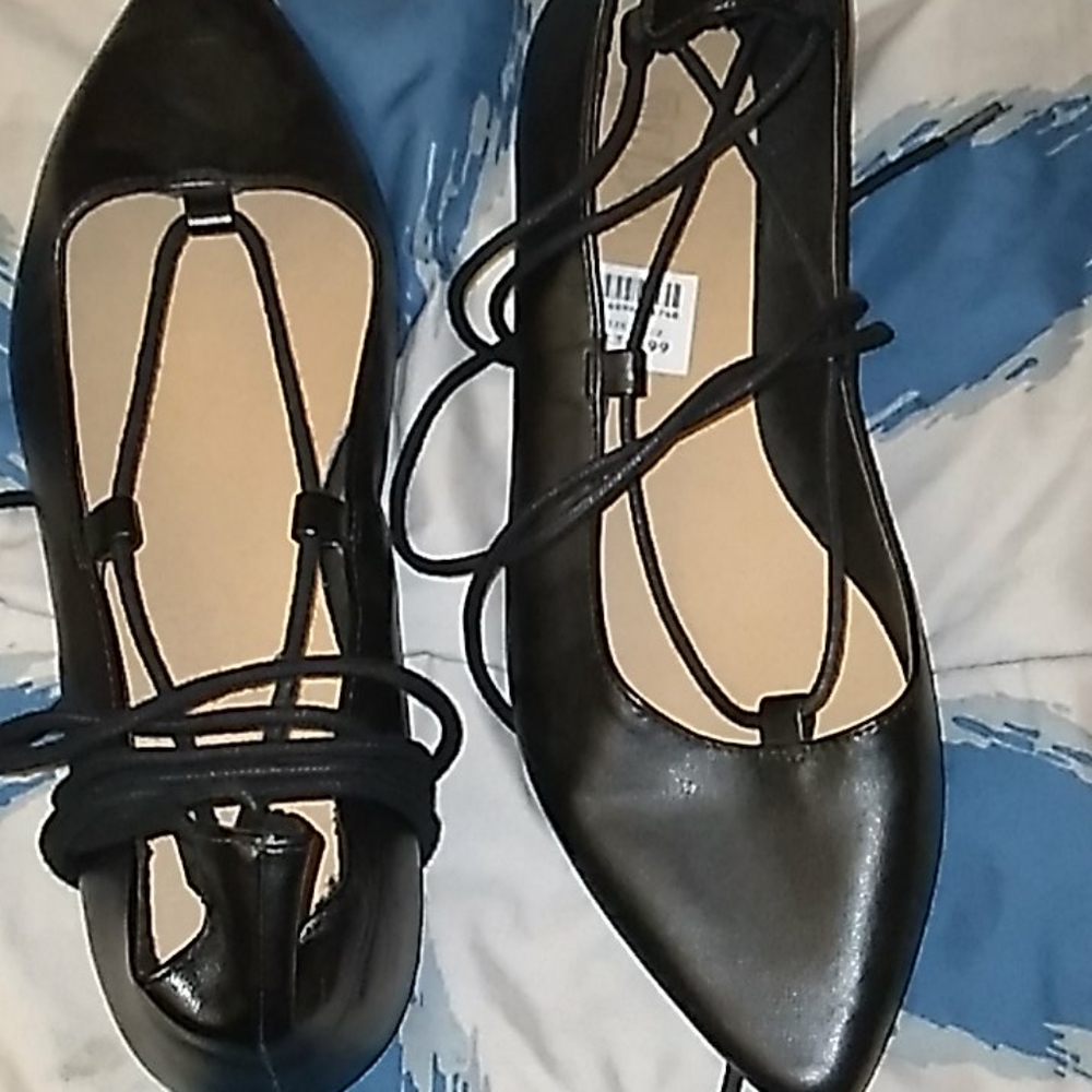 Womans Brash tie up sandal. Flat. Worn 4 times.